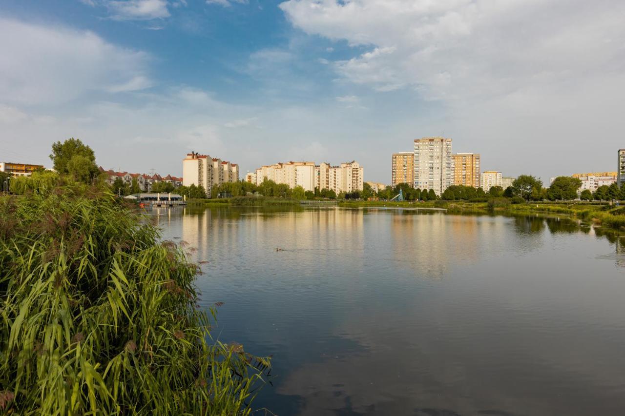 Lakeview Apartment Kapelanow Armii Krajowej By Noclegi Renters وارسو المظهر الخارجي الصورة