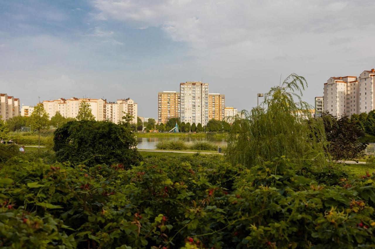 Lakeview Apartment Kapelanow Armii Krajowej By Noclegi Renters وارسو المظهر الخارجي الصورة